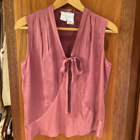 MaxMara 3 Piece Suit Skirt Blazer Jacket Blouse Wool Silk Tweed M - Picture 8 of 13